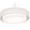 Afx Sanibel 23'' Pendant - Linen White Shade SAP2332MBSN-LW - alternate 1